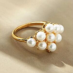 Anthropologie Pearl Ring